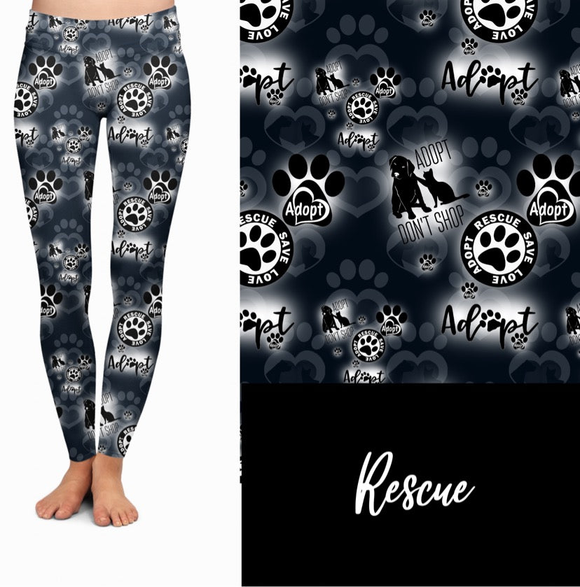 “Rescue” Leggings, Capris, Lounge Pants and Joggers