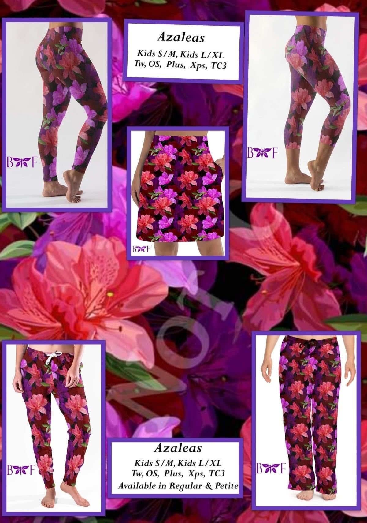 Azaleas- Leggings, Capri, Full/Capri Length Loungers & Joggers