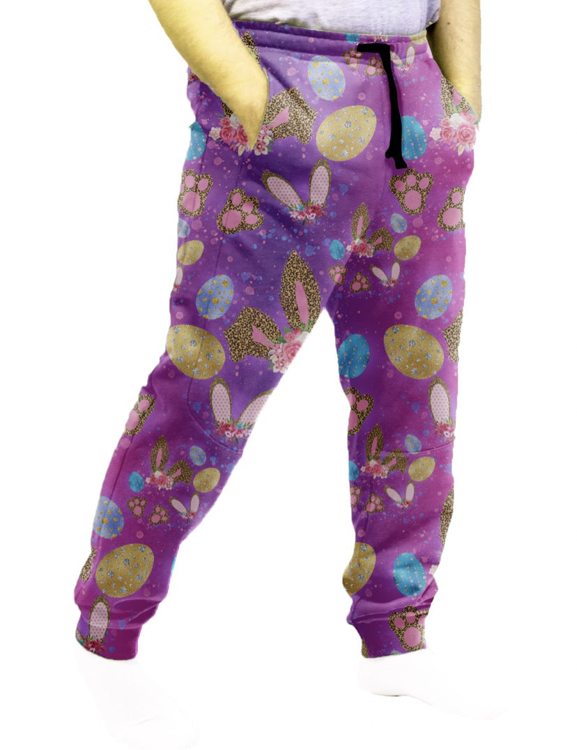 “Floral Ears” Easter Hoodies, Leggings, Capris, Lounge Pants and Joggers {PREORDER #0209}