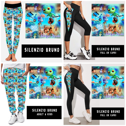 OUTFIT RUN 5-SILENZIO BRUNO LEGGINGS/CAPRI/JOGGERS