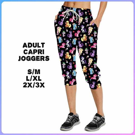 RTS - MLP on Black Joggers