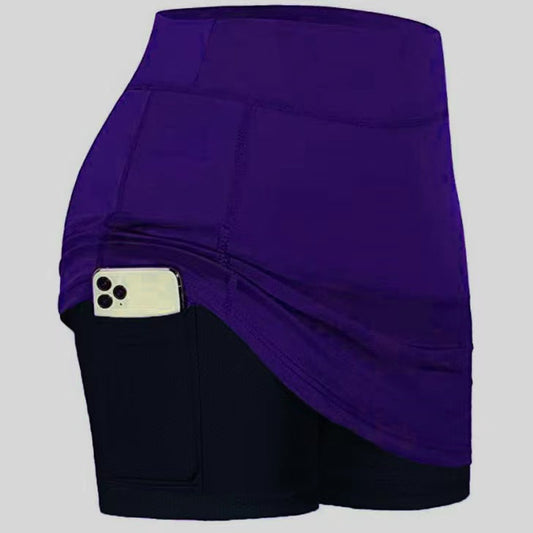 PURPLE/EGGPLANT SKORT