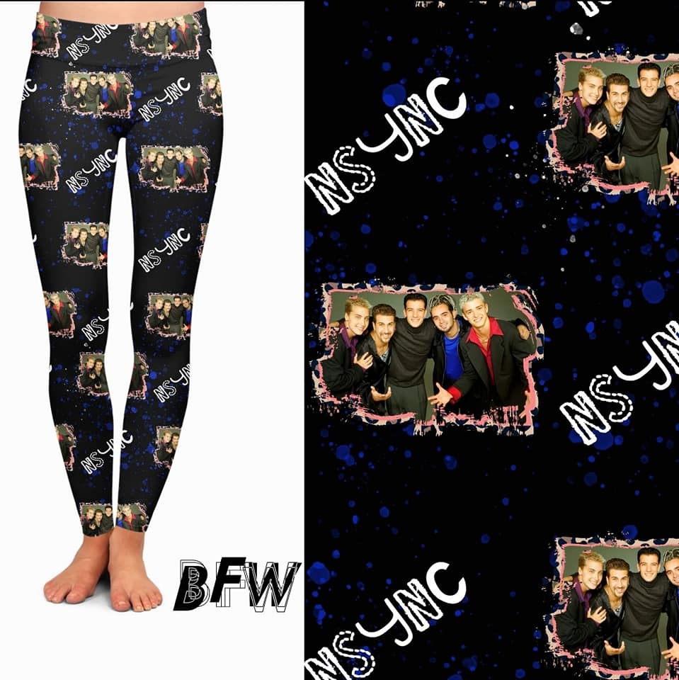 "N sync" Leggings, Lounge Pants and Joggers