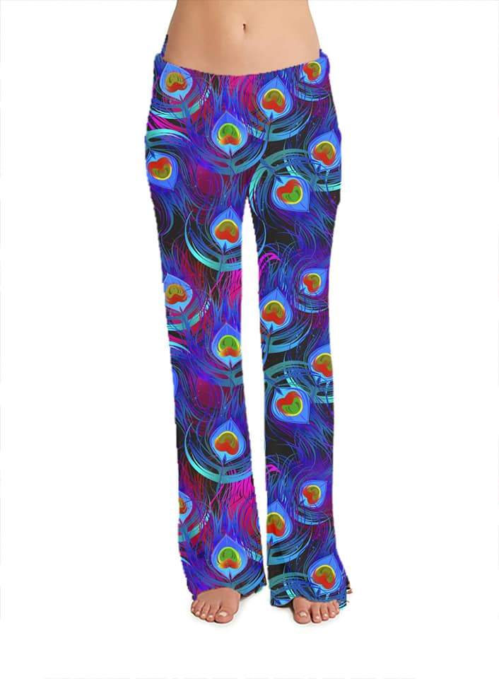 "Peacock"  Leggings, Lounge Pants and Joggers