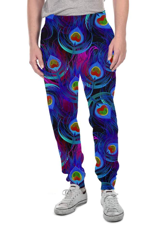 "Peacock"  Leggings, Lounge Pants and Joggers