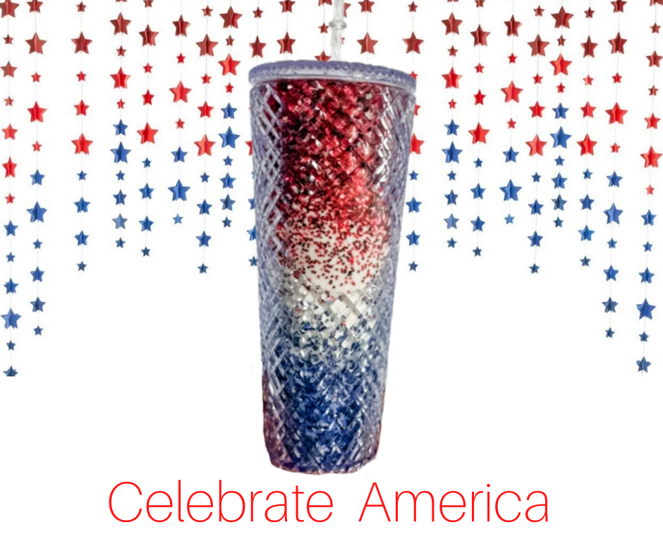 Jeweled Americana Tumbler