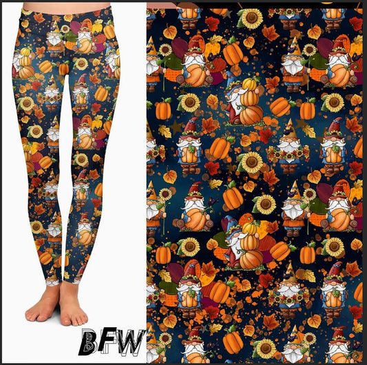 "Pumpkin Gnomes" Leggings, Lounge Pants and Joggers