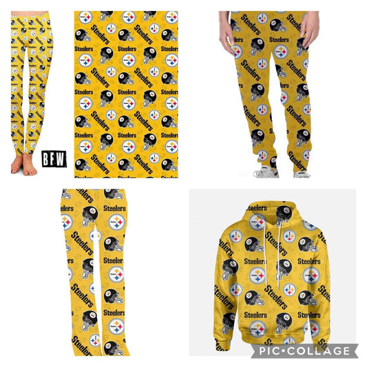 Pittsburgh Leggings, lounge pants, joggers and hoodies