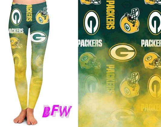 Green Bay Football leggings and Unisex Joggers