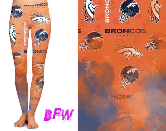 Denver Football Leggings and Unisex Joggers