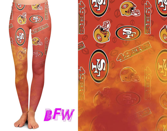 San Fransico Football leggings and Unisex Joggers