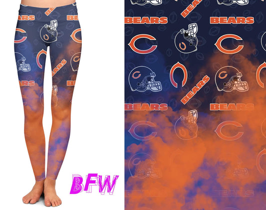 Chicago Football Leggings and Joggers