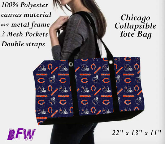 Chicago large tote and 2 inside mesh pockets