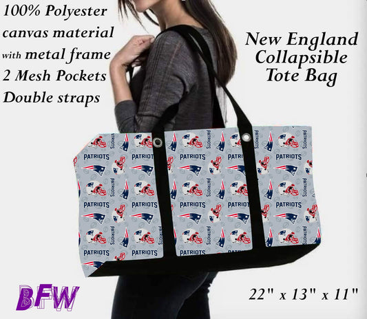New England large tote and 2 inside mesh pockets